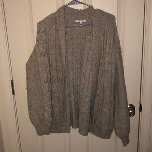 Beige Cardigan - Comfy!